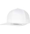 F6089OC 6089OC Flexfit Organic Cotton Snapback Cap White colour image